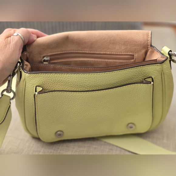 COACH Lucy Pebbled Leather Crossbody - Picture 6 of 11